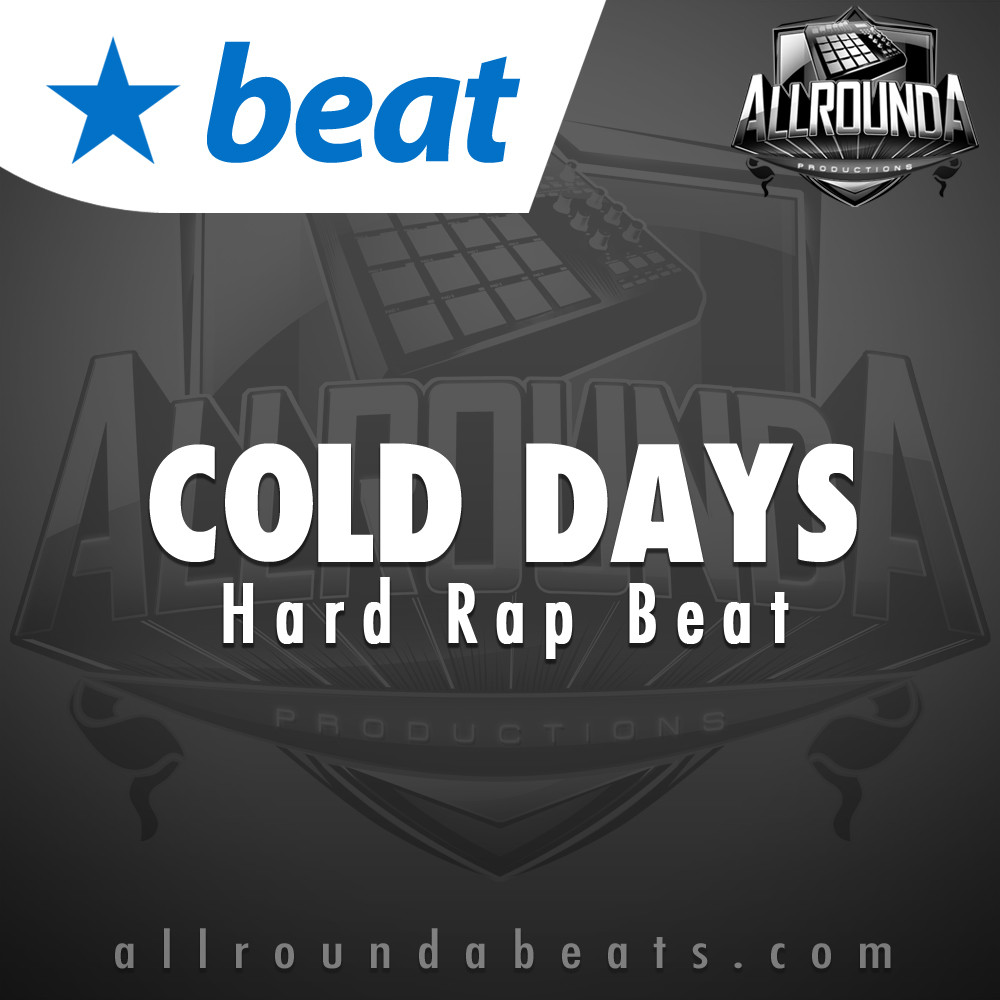 Hard Rap Beat, Beat &#8212; COLD DAYS